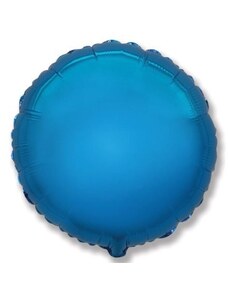 FLEXMETAL Balón foliový 45 cm Kulatý modrý