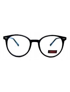 DRACO Černé antireflexní čiré brýle "Hero"