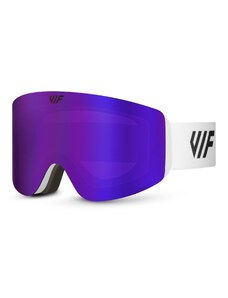 Lyžařské a snowboardové brýle VIF SKI & SNB White x Purple