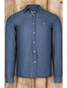 G674 DEWBERRY MEN'S SHIRT-PLAIN OIL