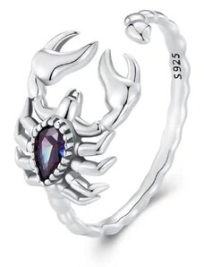 OLIVIE Stříbrný nastavitelný prsten ŠTÍR 8230