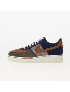 Pánské nízké tenisky Nike Air Force 1 '07 Premium Midnight Navy/ Ale Brown-Pale Ivory