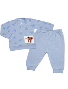 Baby Little Star Tepláková souprava Koala 2D, bavlna, modrá