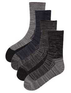Pesail Pánské ponožky thermo bavlna SSM74 - 2 páry