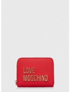 Peněženka Love Moschino růžová barva