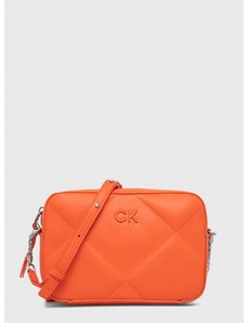 Kabelka Calvin Klein oranžová barva, K60K610767