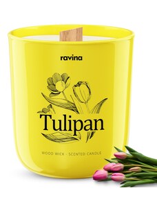 Ravina sojová svíčka - Tulipán, 175g