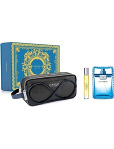 Versace Man Eau Fraiche Dárkova sada EDT 100 ml, miniaturka EDT 10 ml a kosmetická taška