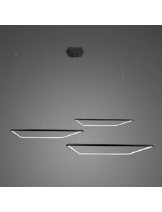 Altavola Design LED závěsné světlo Quadrat No.3 CO3 black 3000K