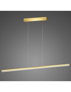 Altavola Design LED závěsné světlo LINEA No.1 120cm gold 4000K
