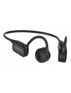 EVOLVEO Voděodolná bezdrátová sluchátka na lícní kosti BoneSwim Pro MP3 32GB, černá