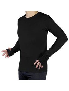 WOFCE TrickOolong Elastik pánské merino tričko s dlouhým rukávem a otvorem