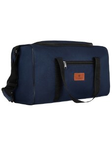 Střední tmavěmodrá cestovní taška - kabinové zavazadlo Peterson