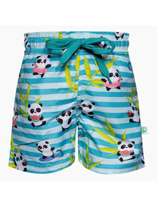 Veselé chlapecké plavky Dedoles Panda na dovolené (D-K-SCL-S-SSH-C-1260) 4-6 let