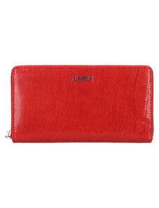 Dámská kožená peněženka Lagen Ajlic - červená