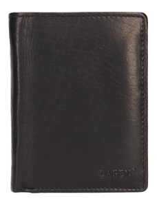 Pánská kožená peněženka Lagen Marfen - černá