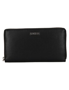 Dámská kožená peněženka Lagen Dita - černá
