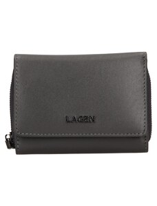 Dámská kožená peněženka Lagen Stelna - tmavě šedá