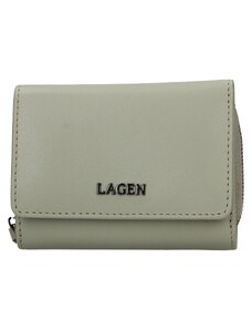 Dámská kožená peněženka Lagen Stelna - světle zelená