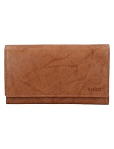 Dámská kožená peněženka Lagen Victoria - světle hnědá
