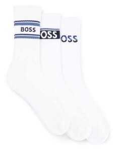 3PACK ponožky Hugo Boss bílé