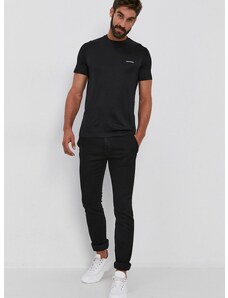 Tričko Emporio Armani černá barva, 8N1TD8 1JUVZ