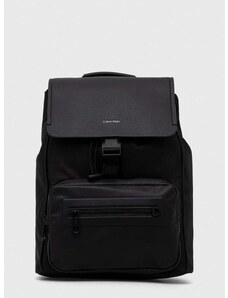 Batoh Calvin Klein pánský, černá barva, velký, hladký, K50K511210