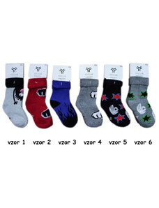 Chlapecké ponožky Yoclub SKF-0003G, vel. 23-34