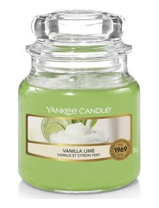 Yankee Candle vonná svíčka Classic ve skle malá Vanilla Lime 104 g