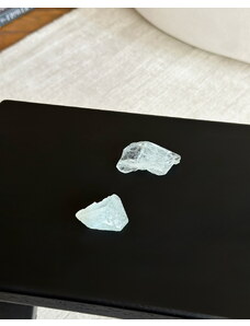 Gaia Crystal Akvamarín surový čirý krystal Pákistán 25g