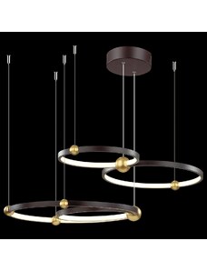 Altavola Design LED závěsné světlo Aurora No.4 Φ50 cm black 3000K