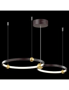 Altavola Design LED závěsné světlo Aurora No.2 Φ40 cm black 3000K