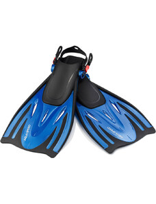 AQUA SPEED Unisex's Snorkel Flippers Wombat Navy Blue Pattern 11