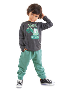 Denokids Dino Goose Oversized T-shirt Sweatpants Set