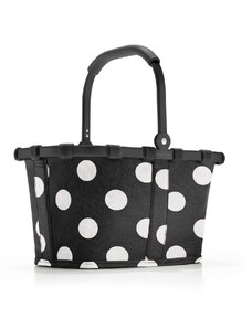 Nákupní košík Reisenthel Carrybag XS Frame Dots white