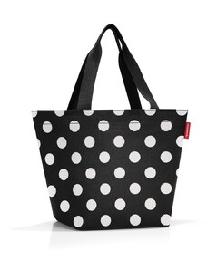Nákupní taška přes rameno Reisenthel Shopper M Dots white