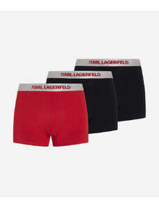 SPODNÍ PRÁDLO KARL LAGERFELD METALLIC ELASTIC TRUNK SET 3-PACK