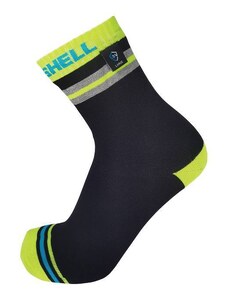 DexShell Pro Visibility Sock - Hi-vis Yellow Stripe, XL