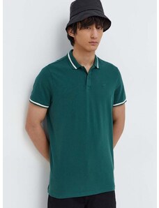 Polo tričko Hollister Co. zelená barva