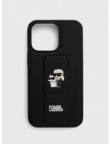 Obal na telefon Karl Lagerfeld iPhone 13 Pro / 13 6.1'' černá barva