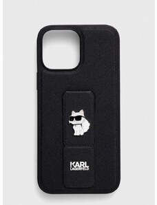Obal na telefon Karl Lagerfeld iPhone 13 Pro Max 6.7'' černá barva