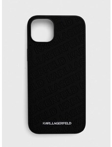 Obal na telefon Karl Lagerfeld iPhone 15 Plus / 14 Plus 6.7'' černá barva