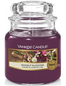 Yankee Candle vonná svíčka Classic ve skle malá Moonlit Blossoms 104 g