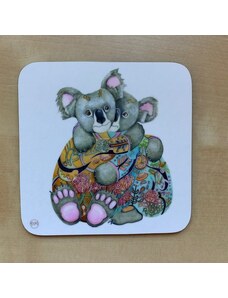 The DM Collection UK Tácek pod sklenici Koala Bears 9x9