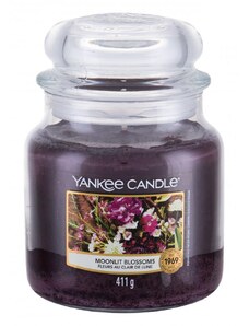 Yankee Candle vonná svíčka Classic ve skle střední Moonlit Blossoms 411 g