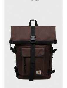 Batoh Carhartt WIP Philis Backpack hnědá barva, velký, hladký, I031575.47XX