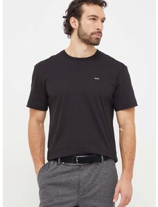 Bavlněné tričko Calvin Klein černá barva, K10K112749