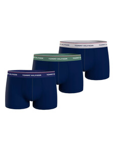 Pánské boxerky Tommy Hilfiger Trunk UM0UM01642 3Pack - modré