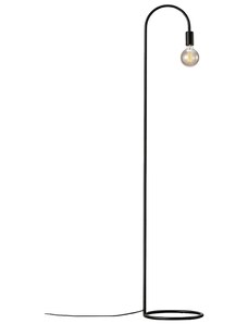 Nordlux Černá kovová stojací lampa Paco 155 cm