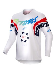 dres RACER HANA, ALPINESTARS, dětský (bílá/multicolor) 2024